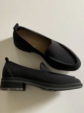 ROTHY’S The Lug Loafer in Onyx Black Size 9 NEW